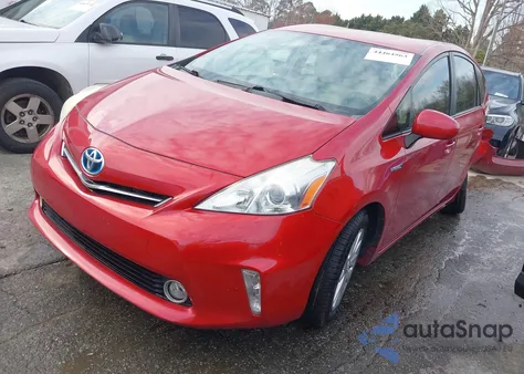 2013 Toyota Prius V Two из США, поврежденный, VIN JTDZN3EUXD3237072